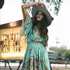 NWT Spell + the Gypsy Hendrix Tasseled Dress - S